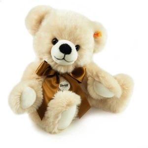 Ursulet de Plus Steiff Bobby Schlenker, 40 cm, Culoare Crem, Jucarie pentru Copii