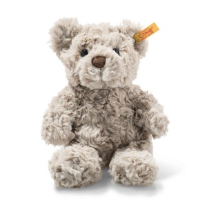 Ursulet de Plus Steiff Honey 18 cm, Culoare Gri, Cu Ochi de Plastic