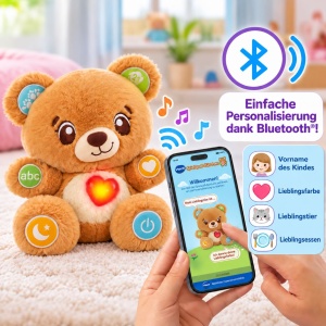 Ursulet interactiv VTech Baby Spielspa-Barchen, personalizabil, 150 melodii - Img 4