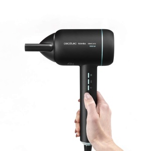 Uscator de par Cecotec IoniCare 6000 RockStar Essence Bamba, 2200 W, motor digital, ioni, 5 setari de temperatura, include difuzor si duza concentrata, cablu de 1,8 m (6000 RockStar Ice) - Img 3