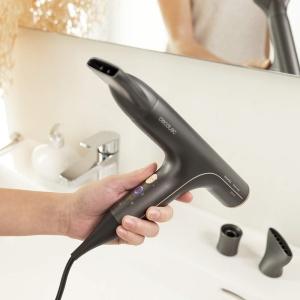 Uscator de par Cecotec IoniCare 6000 RockStar Soft 2200W Motor digital 5 setari de temperatura - Img 2