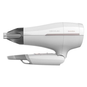 Uscator de par de calatorie Cecotec IoniCare PowerundGo Heaven, 2000W, 2 temperaturi, 2 viteze, functie aer rece, include concentrator si difuzor, sistem de ingrijire a parului, curatare usoara, cuier - Img 3
