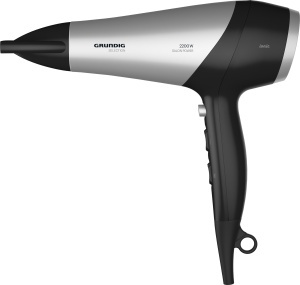 Uscator de par Grundig HD 6080 B, 2200 W, Ioni, NegruSilver - Img 3