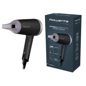 Uscator de par Rowenta Express Style, 1900 W, compact, cu functie de racire