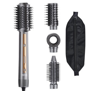 Uscator de par si styler multifunctional VEVOR 4-in-1 CT-302i 110000 RPM 1600W 4 trepte de temperatura