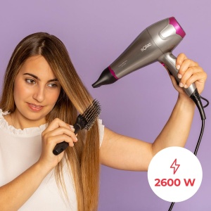 Uscator de par Solac Expert 2600 Ionic, 2600 W, 6 viteze si temperaturi - Img 2
