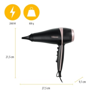 Uscator de par Tristar HD-2450, 2200 W, tehnologie ionica, 3 trepte de caldura - Img 2