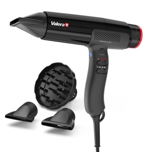 Uscator de par Valera Sension AI, 2000W, cu motor digital, 4 accesorii