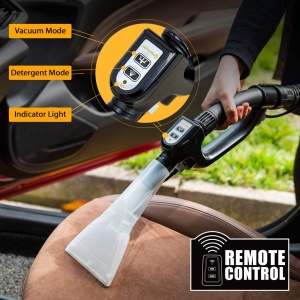 Vacmaster VK1330PWR 1300W 30L 3-in-1 Aspirator de spalat 3 in 1 Aspirator uscat umed cu design cu rezervor dublu Curatator de podea pentru pardoseli dure Covoare, masina de curatat covoare - Img 5