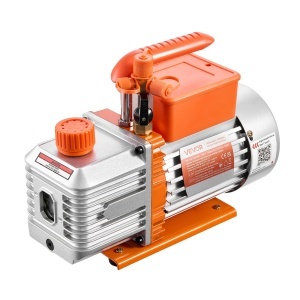 Vakuumpumpe VEVOR 375W, 142 Lmin, 0,5 HP, pentru HVAC si Kfz - Img 9
