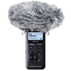 Vanturi pentru Tascam WS-11, compatibil cu DR-1, DR-05, DR-40, material artificial - Img 3