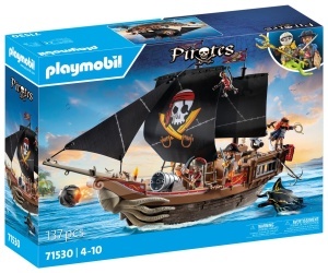 Vapor pirat PLAYMOBIL 71530, 137 piese, accesoriu pentru copii de la 4 ani - Img 2