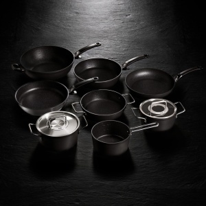 Vas de gatit Fissler Adamant, aluminiu, 18 cm, 2L, antiaderent - Img 2