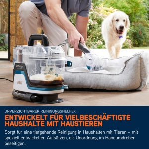 Vax SpotWash Home Duo Pet Edition Curatator pentru covoare si tapiterii cu tehnologie SpinScrub - Img 3