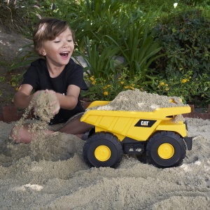 Vehicul de constructie Caterpillar CAT Tough Rigs 38 cm, GalbenNegru - Img 6