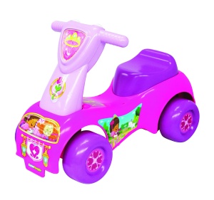 Vehicul de impins pentru copii Fisher-Price Little People, roz, cu sunete, 1-3 ani