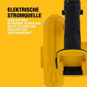 Ventilator cu acumulator DEWALT DCV100, 18V, 290 kmh, 3 trepte de viteza - Img 7