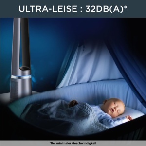 Ventilator de purificare a aerului Rowenta 2 in 1 fara rotor Eclipse QU5030 Purificator de aer si ventilator Particule fine 12 viteze Cronometru Funct - Img 6