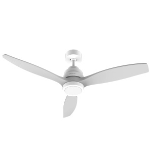 Ventilator de tavan Cecotec EnergySilence Aero 5200, 40W, 132 cm, motor DC, lumina LED, telecomanda, negru
