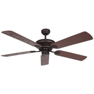 Ventilator de tavan Orbegozo CP 74132 pentru exterior, 132 cm, 60 W, 5 aripioare, negru