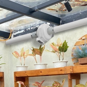 Ventilator VEVOR HEE-100P pentru Reducerea Radonului 260CFM Silentios si Rezistent la Apa - Img 8