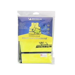 Vesta reflectorizanta MICHELIN pentru adulti cu benzi 3M marime universala - Img 3