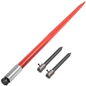 VEVOR Ballenspeer 49 inch Capacitate 1360 kg Otel rezistent Rosu