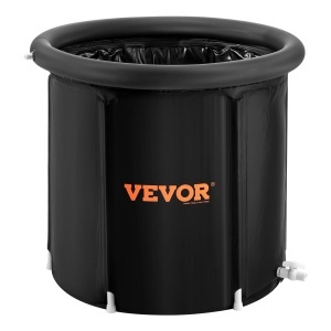 VEVOR Cada portabila pentru terapie cu apa rece 330L pliabila si rezistenta cu capac termic - Img 9