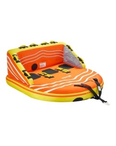 VEVOR Fun Tube SS-1006 pentru 1-3 persoane 231 kg cu manere captusite si valva de siguranta