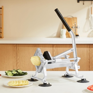 Vevor Gemuseschneider AY440-2 Manual Lame din Otel Inoxidabil Taiere Uniforma 14 Inch - Img 9