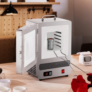 VEVOR KD-Z6651A Cuptor Electric de Topire 1500W Temperatura Maxima 1200degC Ideal pentru Ceramica si Metale - Img 8