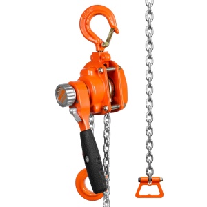Vevor Mini Hebelzug 025T Capacitate 28m G80 Kette Haken 360deg - Img 9