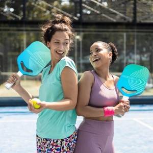 VEVOR Pickleball Blue Green T700 Carbon Aero-Throat Wabenkern - Img 8