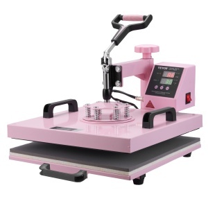 VEVOR SJY-H15151M Presa termica multifunctionala 8-in-1 roz 15x15 inch - Img 4