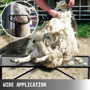 Vevor Trimmstander Metalic Ajustabil pentru Zgarda Animale Cadru Stabil Negru - Img 7