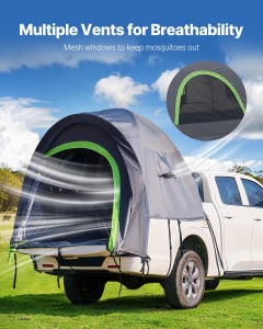 VEVOR Unisex - Cort pickup pentru camioane pentru adulti, gri, 255 x 180 x 165 cm - Img 7