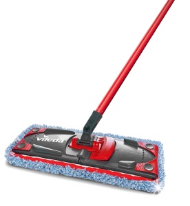 Vileda UltraMax Microfibra si Bumbac Set complet mop si galeata - Img 3