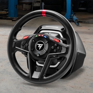 Volan de Curse Thrustmaster T128 cu Pedale Magnetice, Force Feedback, Compatibil PS5, PS4, PC - Img 3