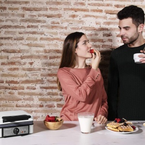 Waffeleisen Cecotec Fun, 1200W, 2 Waffeln, RockStone Antihaft - Img 6
