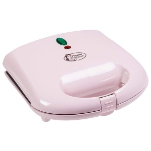 Waffle Maker Bestron ASW401P, 700W, 2 Waffe, Design Retro, Rosa