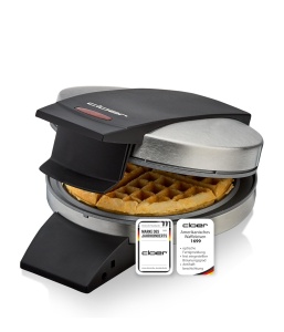 Waffle Maker Cloer 1699, 15.5 cm, 930 W, Inox