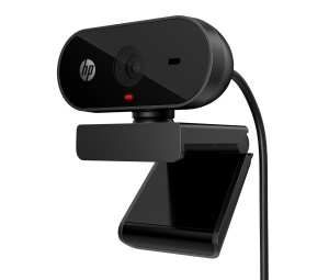 Webcam HP 320 All-in-One, 1080p, 360 rotire, microfon integrat, negru