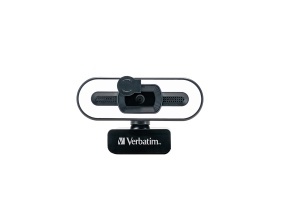Webcam Verbatim AWC-02 Full HD 1080p cu Autofocus si Microfon Integrat