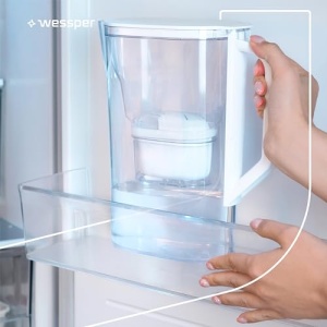 Wessper D3 Slim Aquamax Cana Filtrare Apa 27L Set cu 6 Cartuse Alb - Img 11
