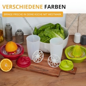 Westmark Fitness Set 2 Piese Mixery Limetta RosuTransparent BPA-Free - Img 13