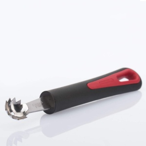 Westmark Gallant 292022E1 Lingura pentru scobit si indepartat cotoare NegruRosu Otel inoxidabil - Img 5