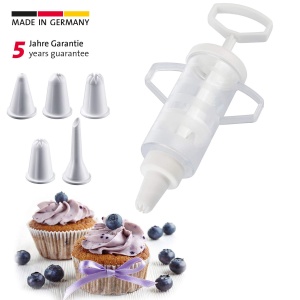 Westmark Garnierspritze 30772270 100 ml TransparentAlb 5 Duze - Img 2