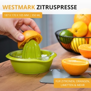 Westmark Zitruspresse Limetta Apfelgrun 05L Made in Germany - Img 3