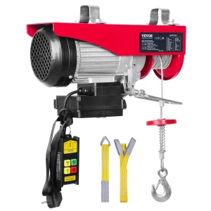 Winch electric VEVOR PAWX600-2, 600kg capacitate, 1150W, 12m inaltime ridicare - Img 9