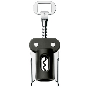 WMF Clever&More Corkscrew Wine 20 cm, Deschizator de sticle de vin, Deschizator de sticle pentru vin si Prosecco, Deschizator de vin cu deschizator de ulei